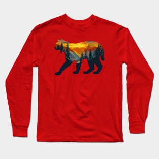 bobcat yosemite national park Long Sleeve T-Shirt